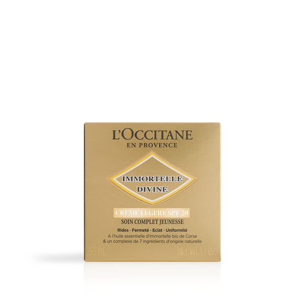 Immortelle Divine Cream light texture SPF 20 Immortelle Divine Cream light texture SPF 20