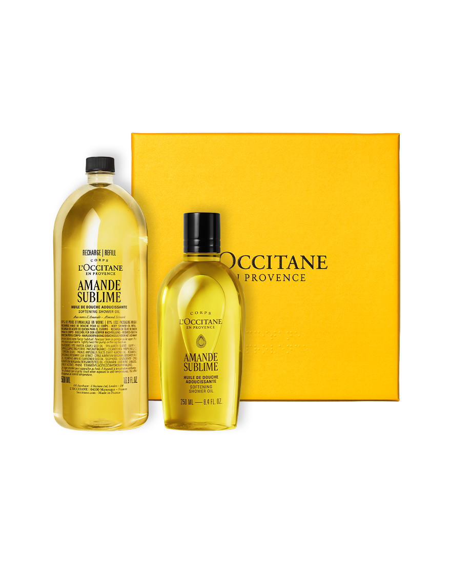 Almond Shower Oil Duo