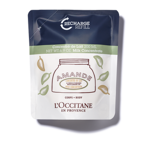 إعادة تعبئة لحليب اللوز المركز