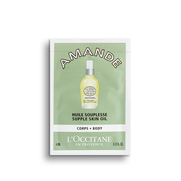 almond supple skin oil sample
