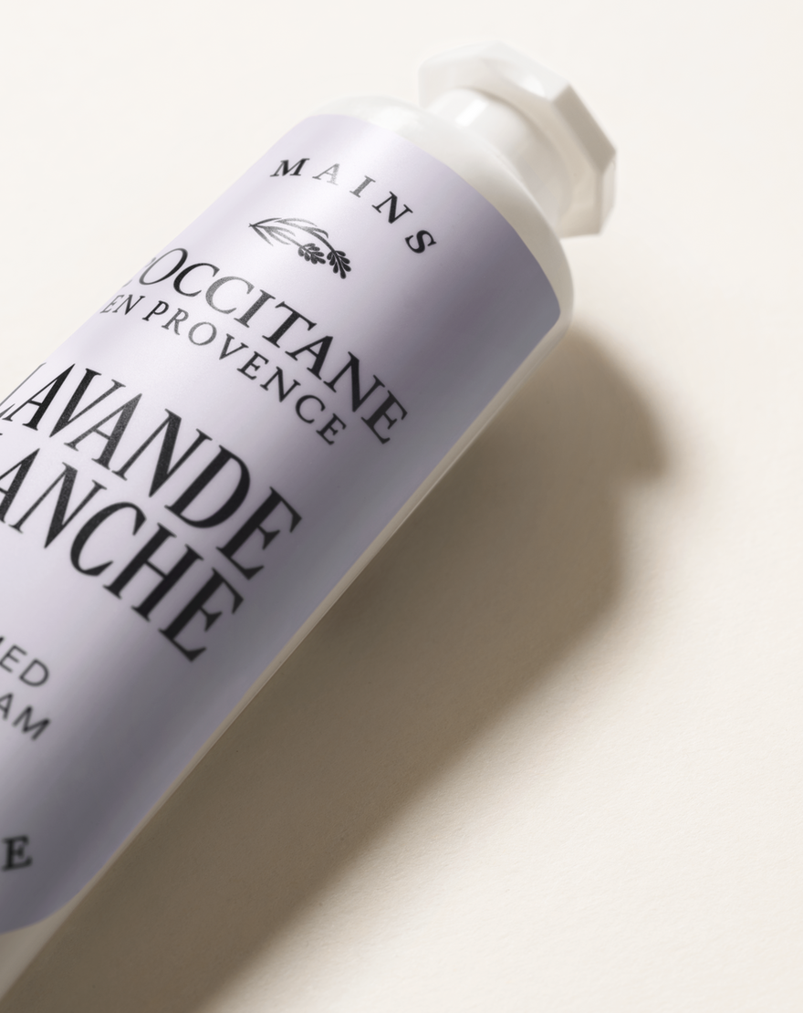 Lavande Blanche (White Lavender) Perfumed Hand Cream Lavande Blanche (White Lavender) Perfumed Hand Cream