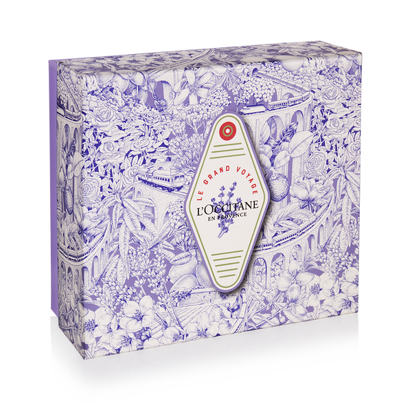 l occitane gift box purple