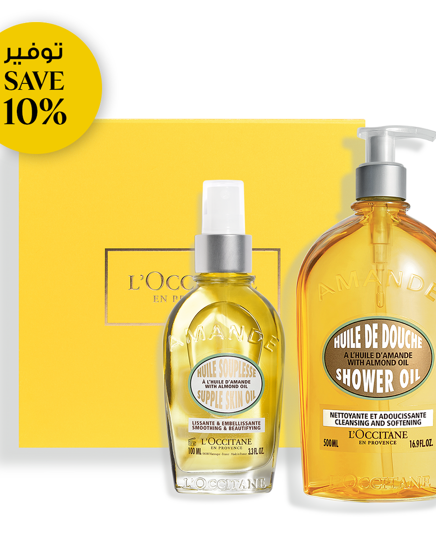 luxurious almond oil duo