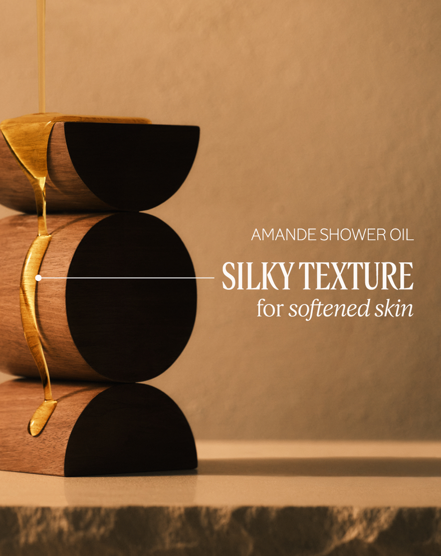 luxury almond body care collection