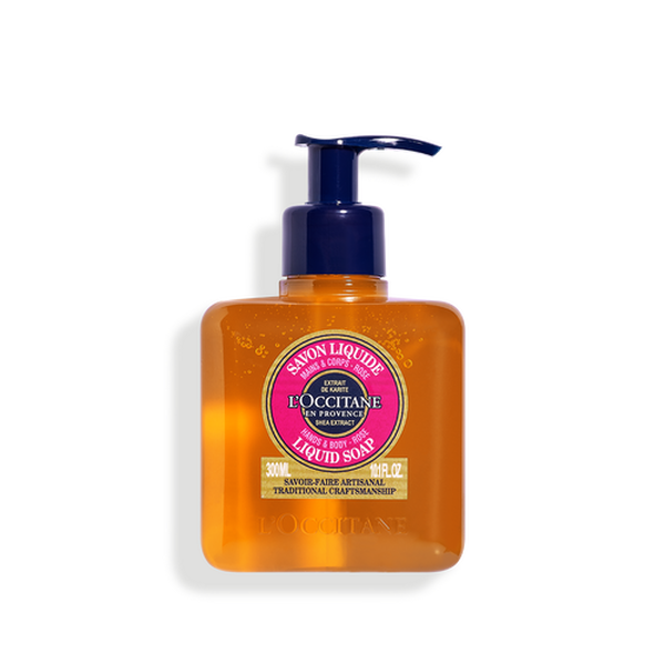 Shea Rose Liquid Soap shea rose liquid soap