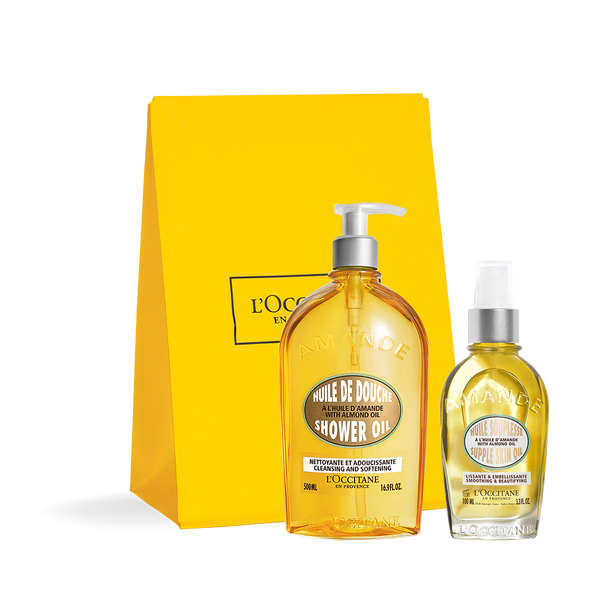 luxurious almond oil duo