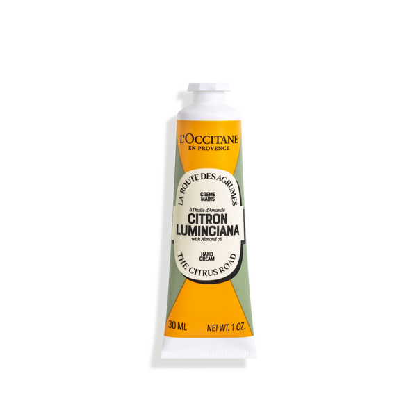 almond citron luminciana hand cream