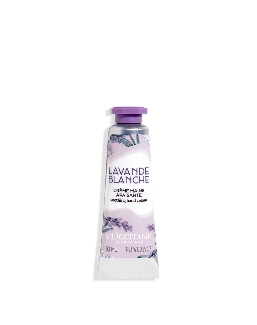 white lavender hand cream