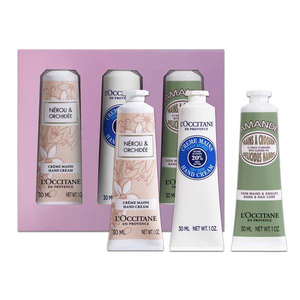 bestselling hand cream trio