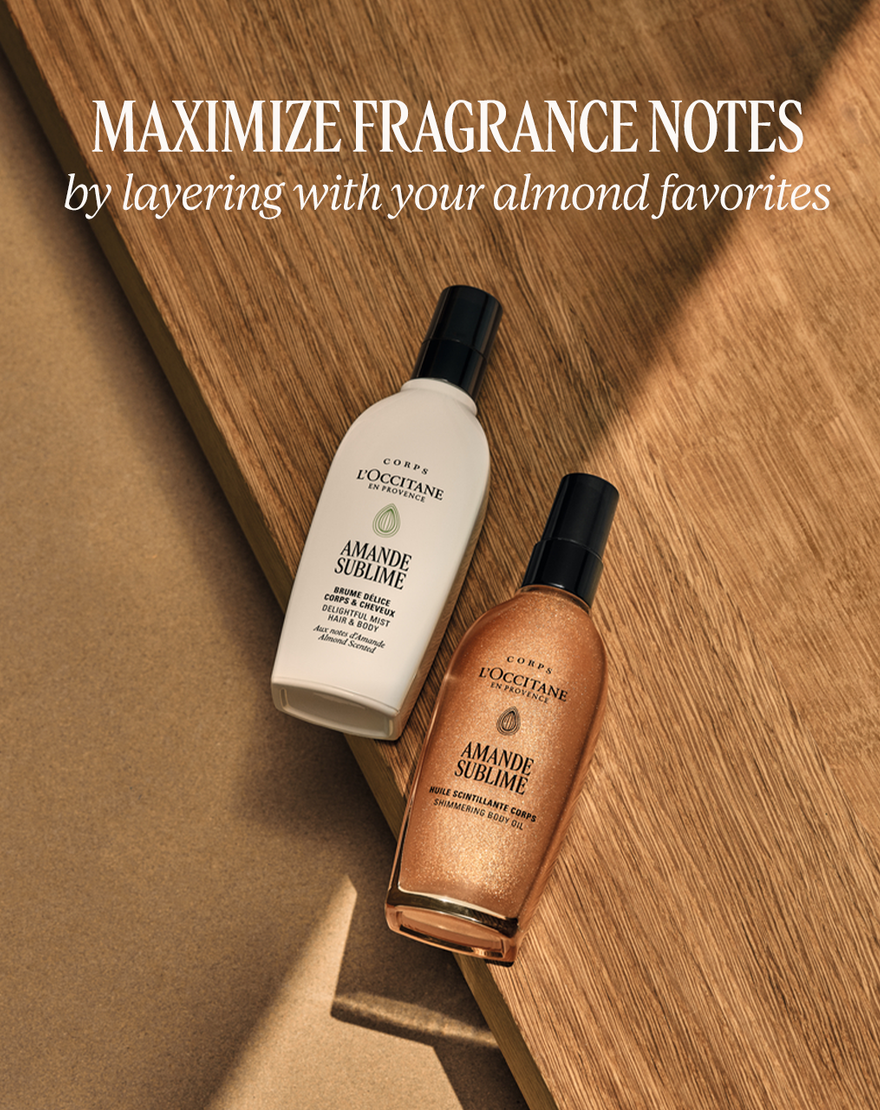 بخاخ اللوز  أماند  المعطر للشعر والجسم