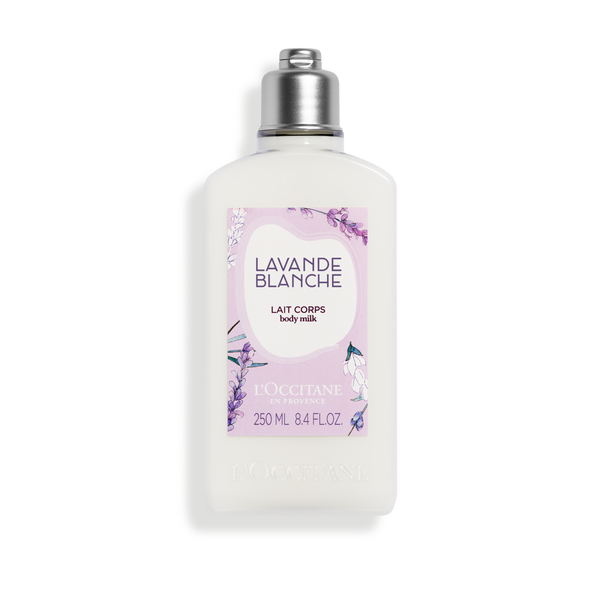 white lavender body lotion