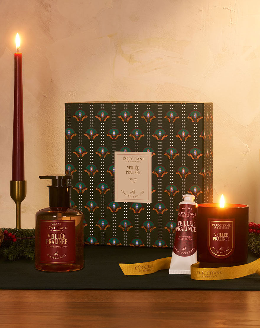 Veill&eacute;e Pralin&eacute;e Festive Trio