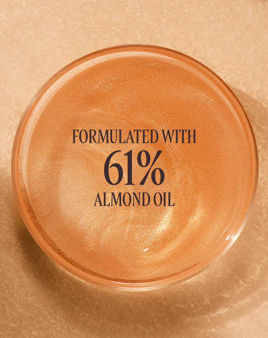 almond  amande  shimmering  body oil