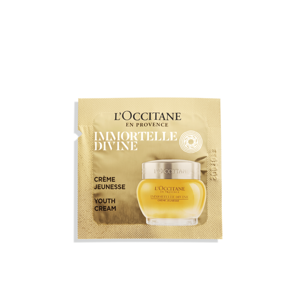 immortelle divine cream sample