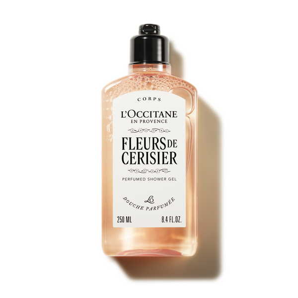 fleurs de cerisier perfumed shower gel