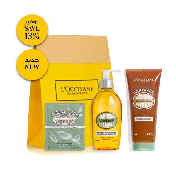 almond delicious bath trio