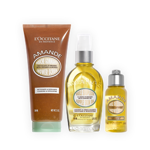 Almond Exfoliating Trio
