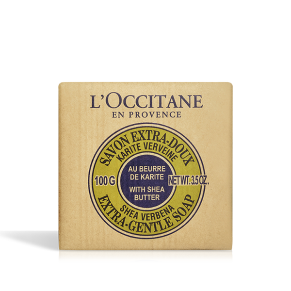 Shea Butter Extra Gentle Soap - Verbena, 100g Shea Butter Extra Gentle Soap - Verbena, 100g