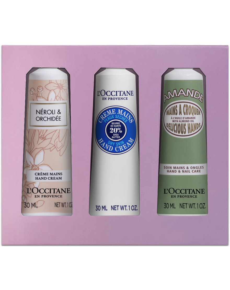 bestselling hand cream trio