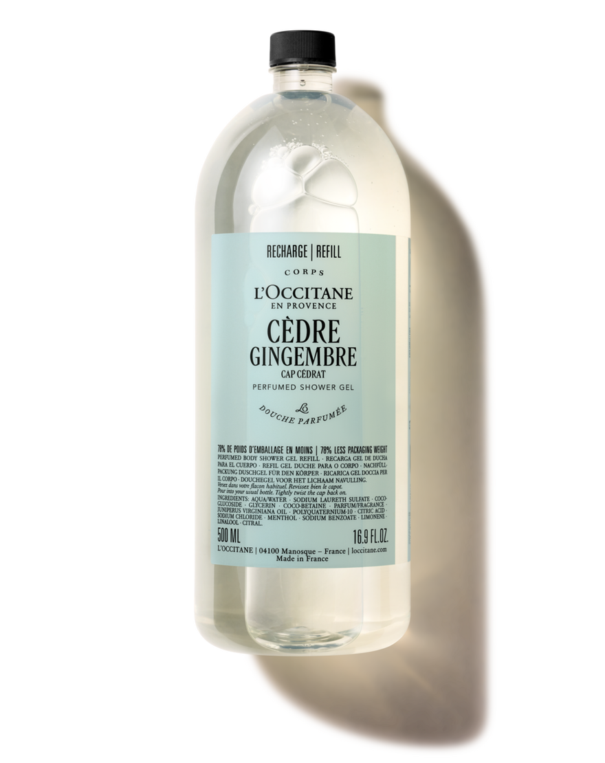 C&egrave;dre Gingembre (Formerly Cap Cedrat) Perfumed Shower Gel Refill