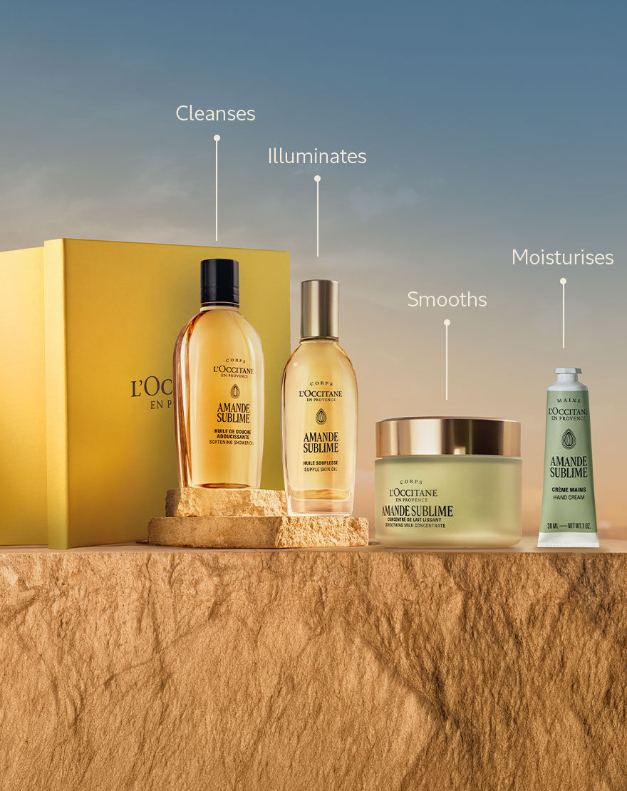 Almond Body Care Set