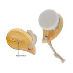 فرشاة للوجه ذات مقبض خشبي فرشاة للوجه ذات مقبض خشبي