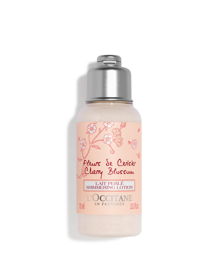 cherry blossom shimmering body lotion