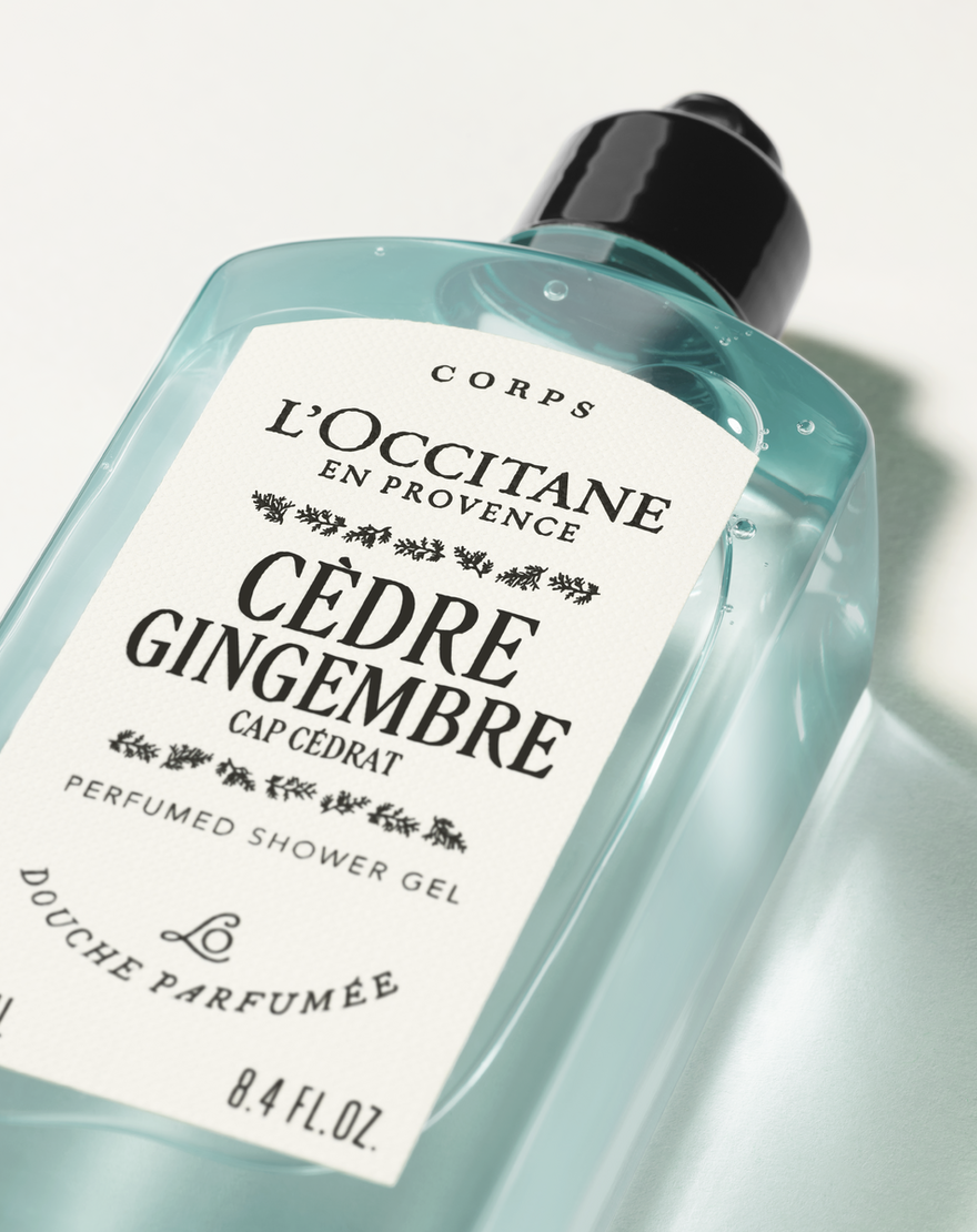 Cèdre Gingembre (Cap Cedrat) Perfumed Shower Gel, 250ml Cèdre Gingembre (Cap Cedrat) Perfumed Shower Gel