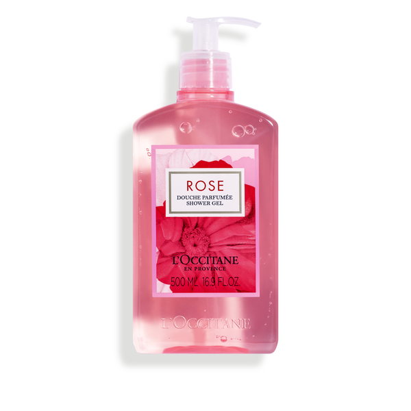 rose shower gel