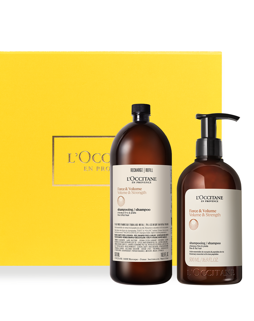 volume   strength shampoo refill duo