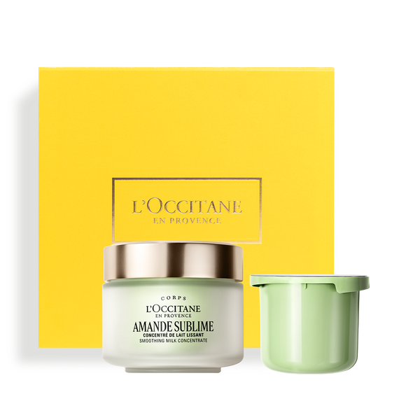 ثنائي عبوة إعادة تعبئة مركز حليب اللوز