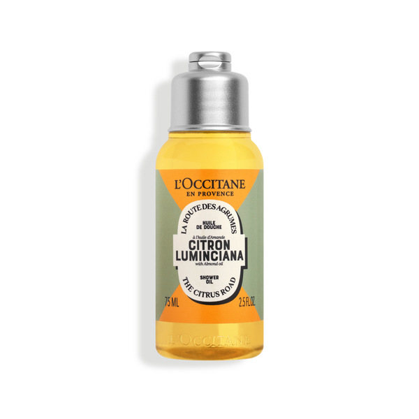 almond citron luminciana shower oil