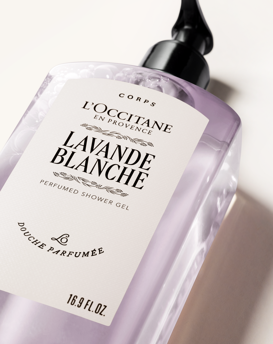 Lavande Blanche (White Lavender) Perfumed Shower Gel Lavande Blanche (White Lavender) Perfumed Shower Gel