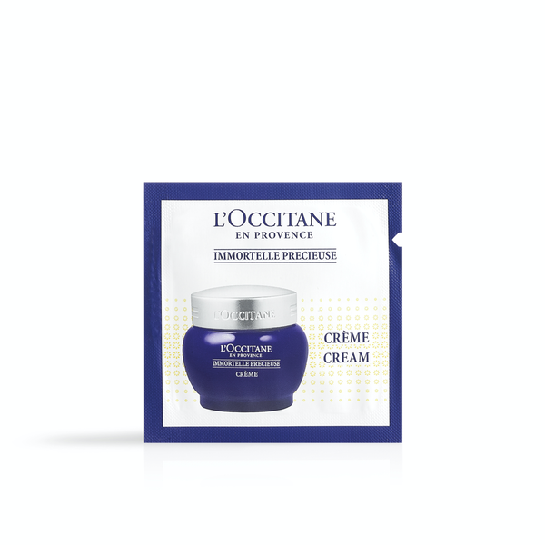 immortelle precious cream sample