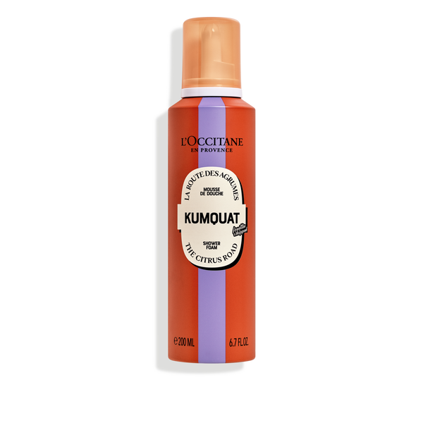 shea kumquat shower foam