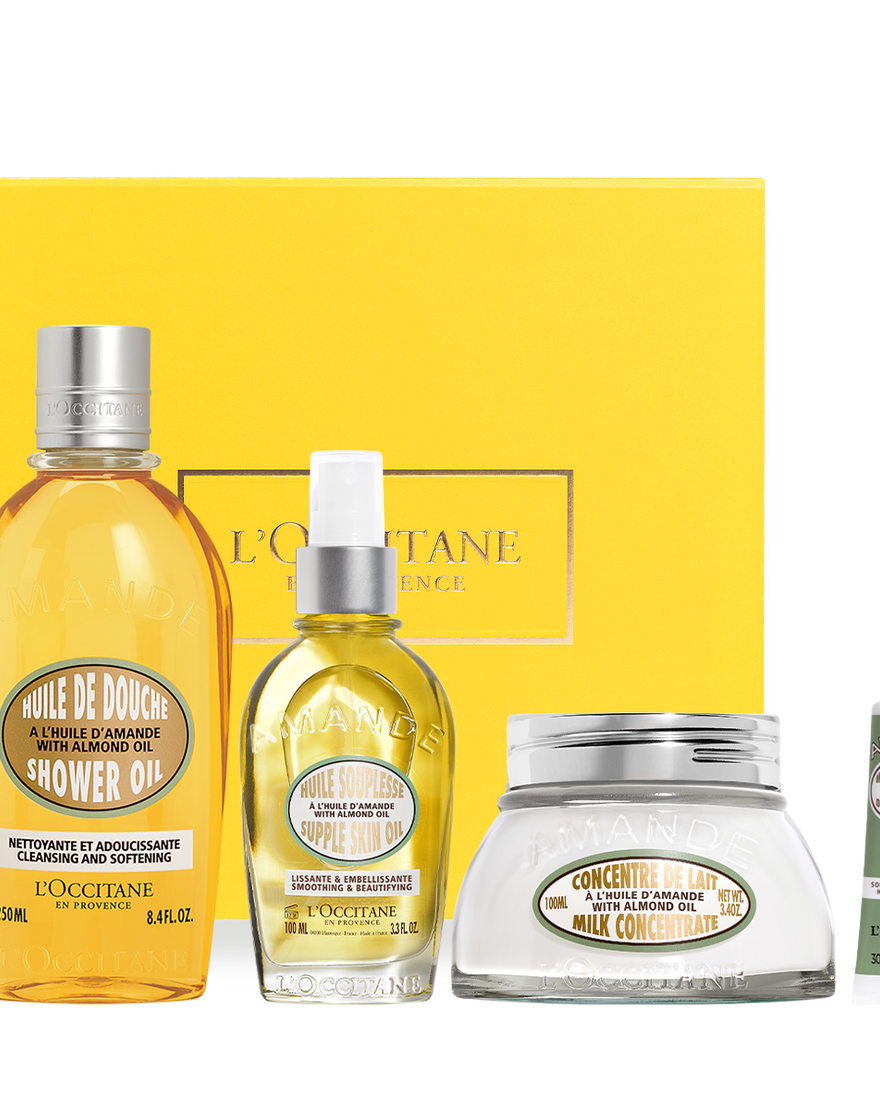 Almond Body Care Set almond body care set