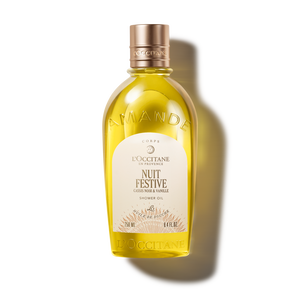Almond Nuit Festive Shower Oil
