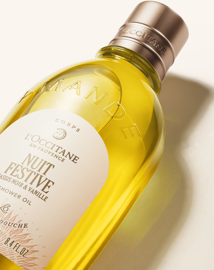 Almond Nuit Festive Shower Oil