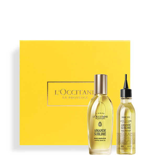 almond supple skin oil refill duo