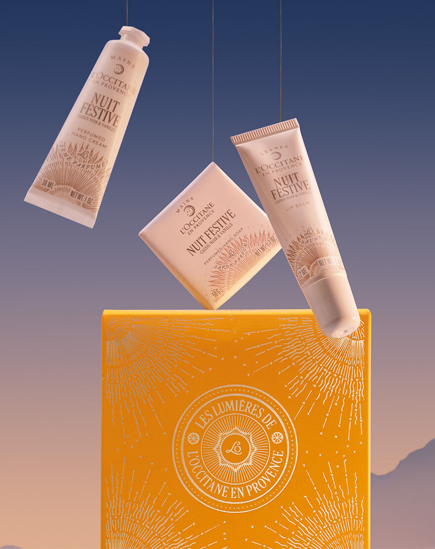 almond nuit festive perfumed hand cream