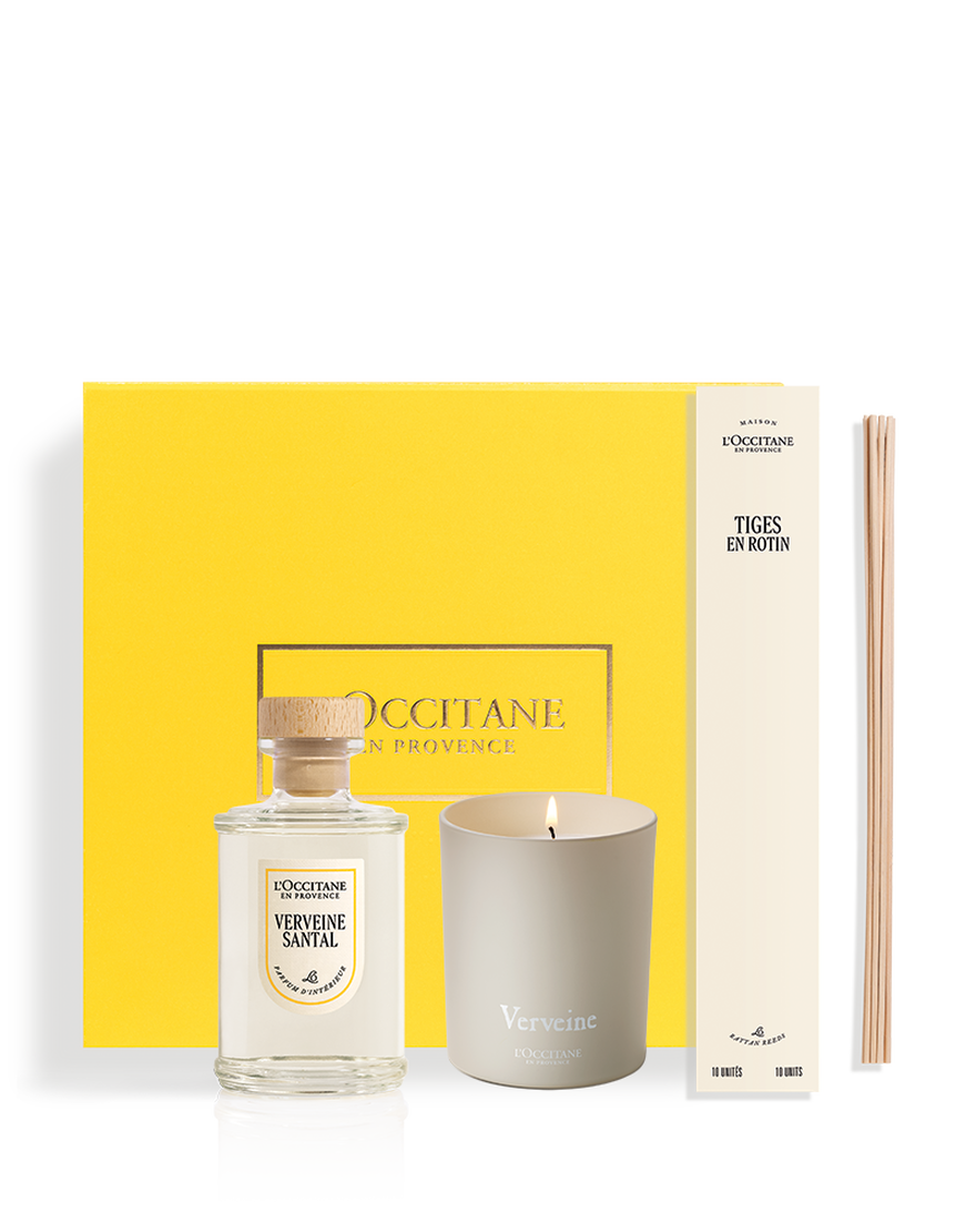 Verbena Diffuser & Candle Set verbena diffuser candle set