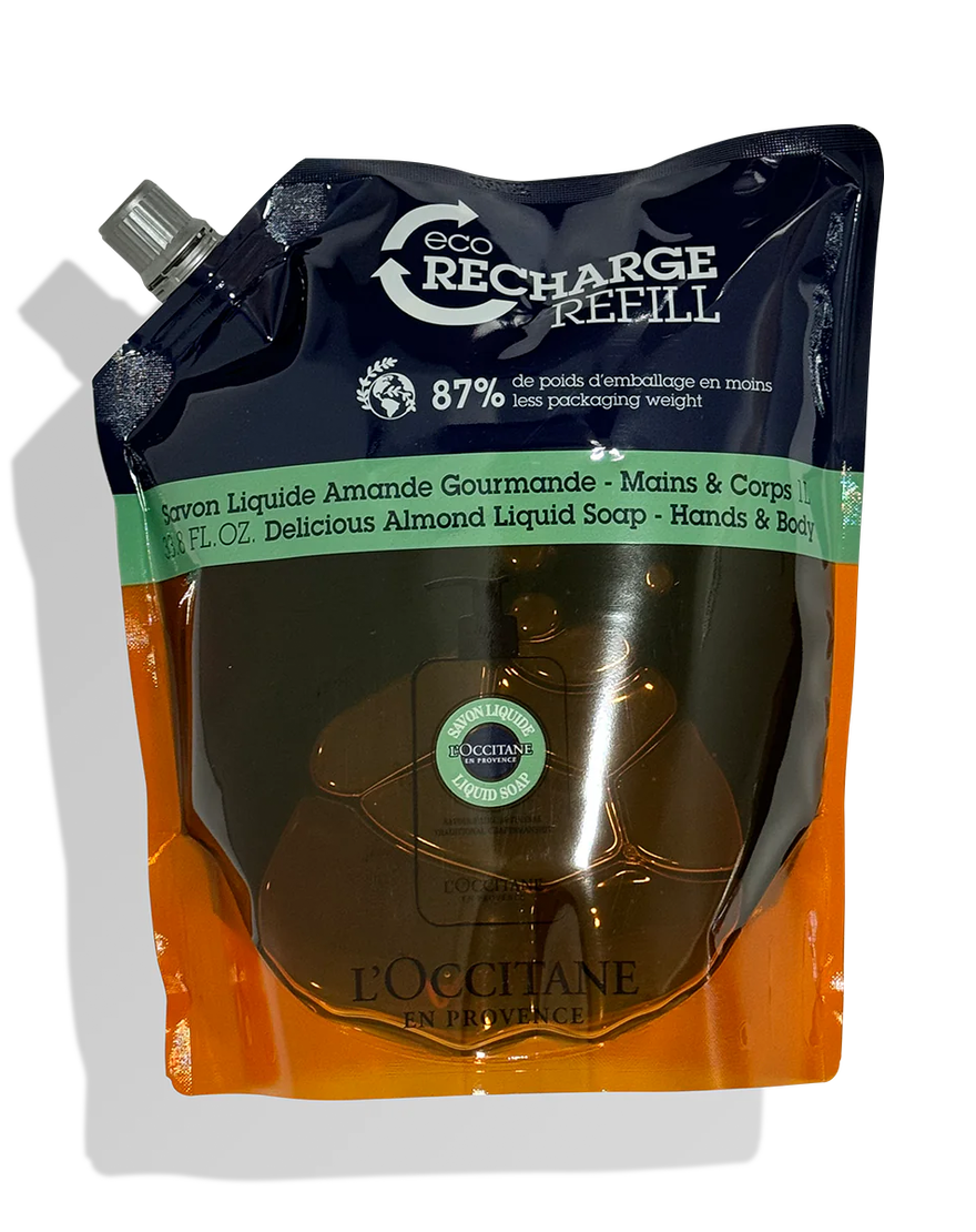 shea almond liquid soap refill