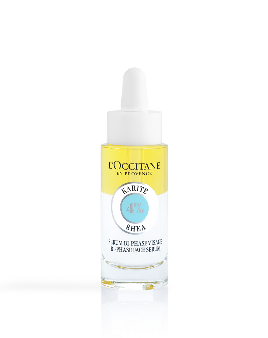 shea bi phase face serum