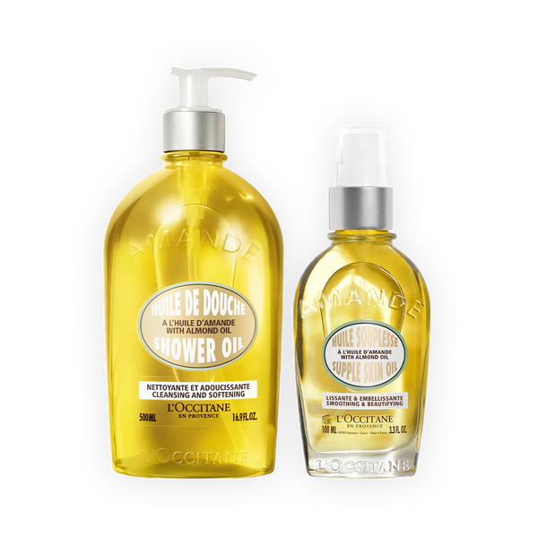 luxurious almond oil duo