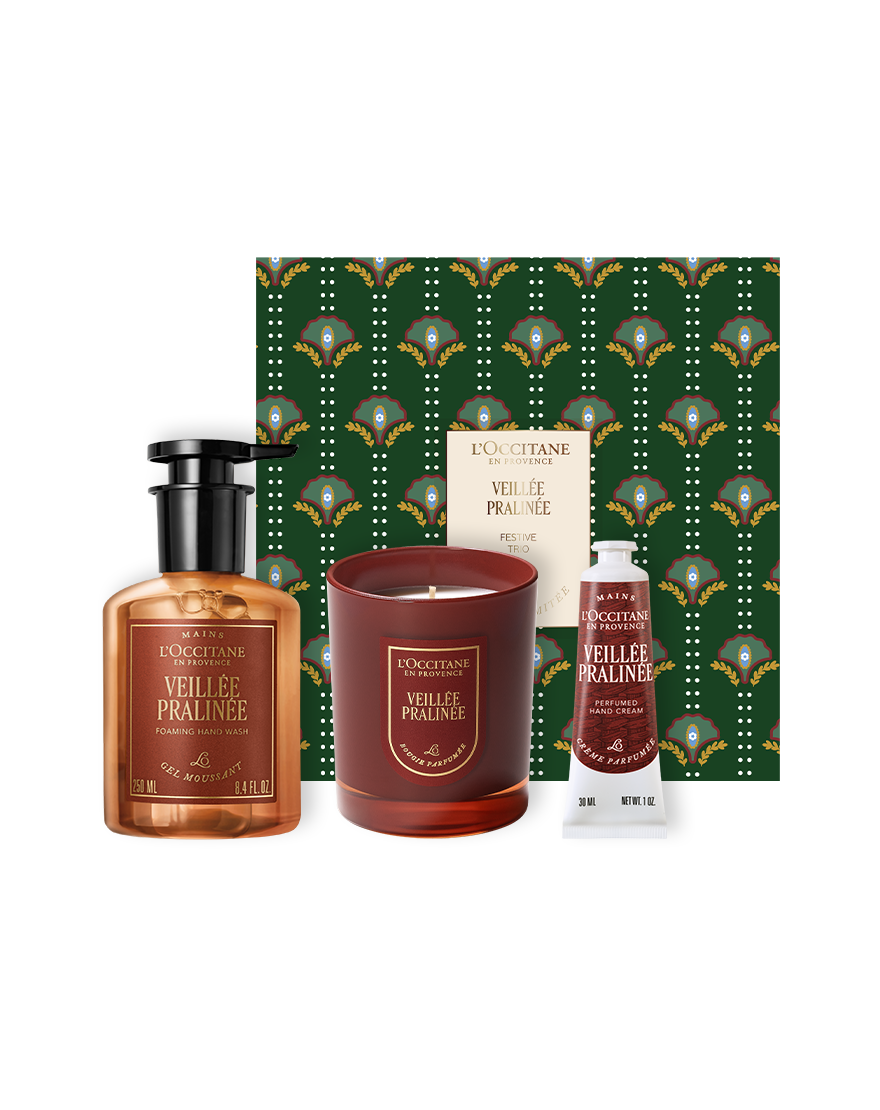 Veill&eacute;e Pralin&eacute;e Festive Trio
