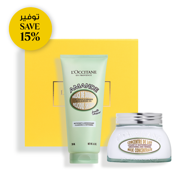 Almond Body & Bath Duo almond body bath duo