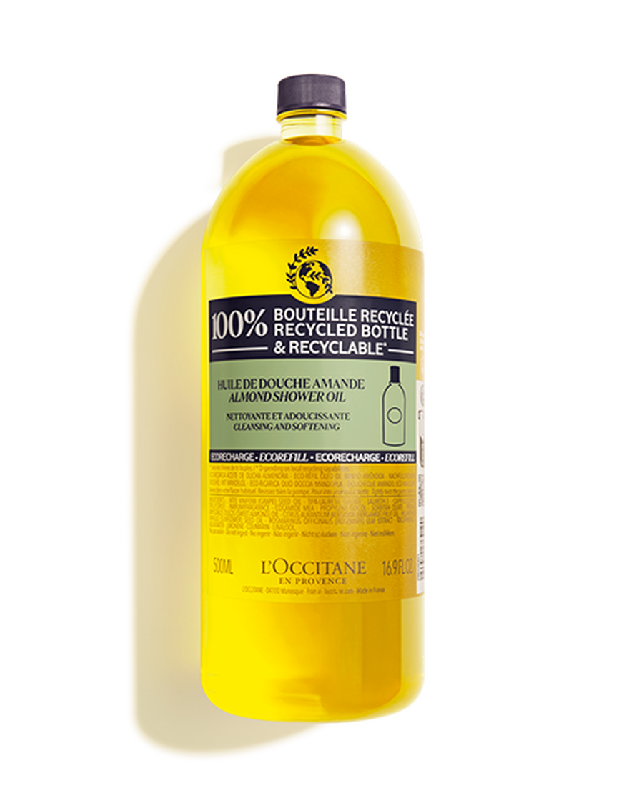 إعادة تعبئة لزيت اللوز للإستحمام