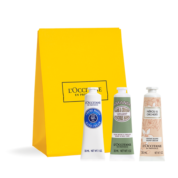 best selling hand cream trio