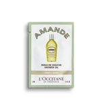 Almond Shower Oil Sample almond shower oil sample