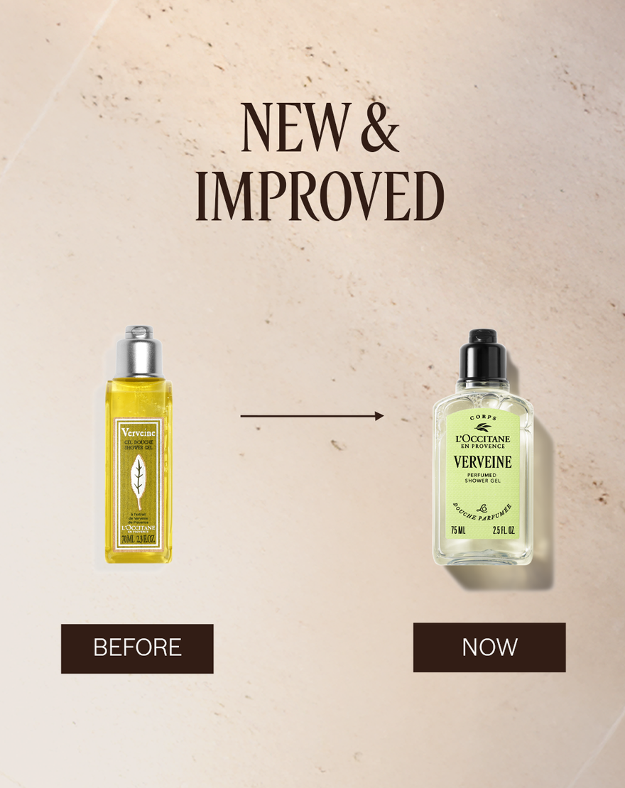 verveine  verbena  perfumed shower gel  75ml